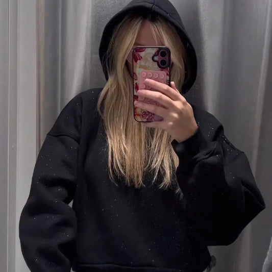 Le sweat à capuche à paillettes qu’il vous faut cet hiver