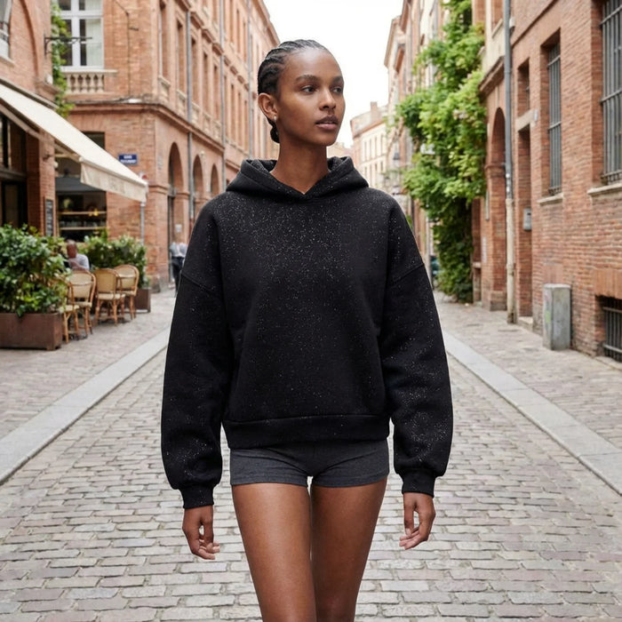 Elotrack™ Sweat à Capuche à Paillettes - Style & Chaleur